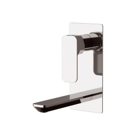 Miscelatore a incasso per lavabo con piastra rettangolare verticale - serie Tiara Daniel Rubinetterie TA634