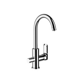 Miscelatore lavello a tre vie di ingresso con deviatore per selezione acqua depurata - serie Tiara Daniel Rubinetterie TA679DW