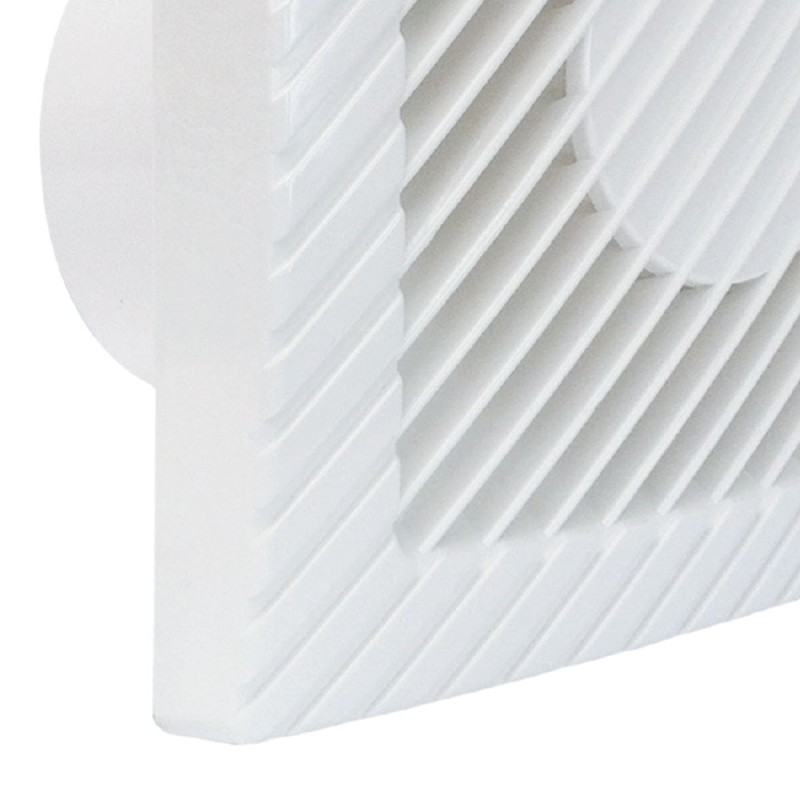 Aspiratore da parete assia. ã˜120 ap/chius auto e sens. umidita' - 15 watt Idrobric VALASP0093AS