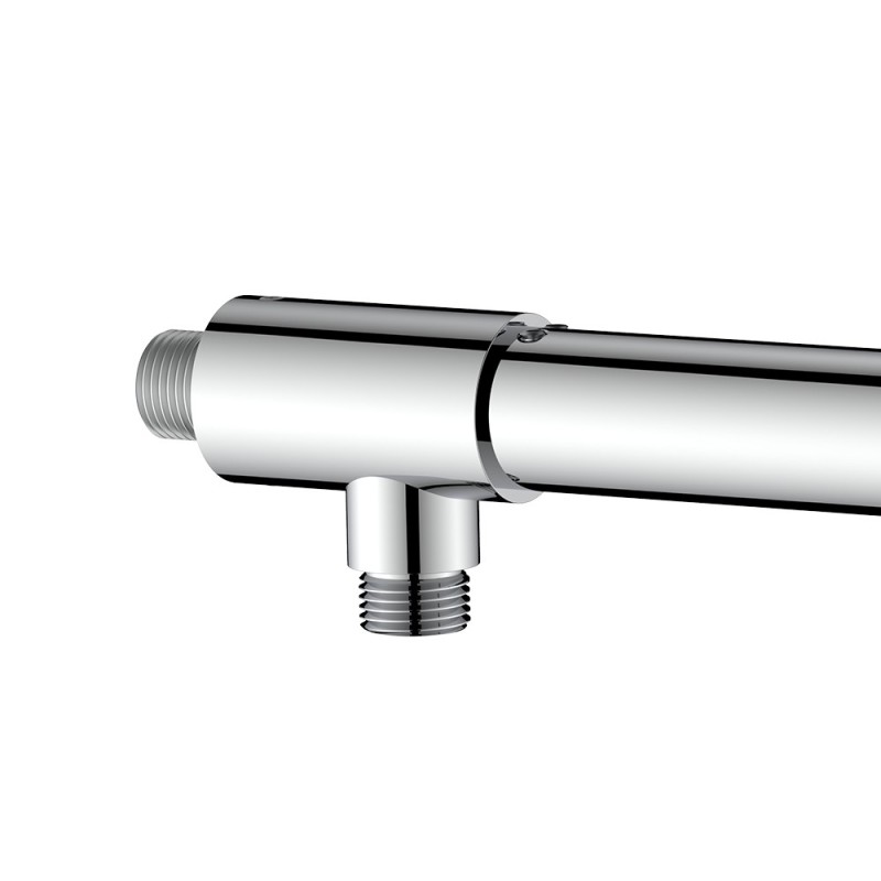 Braccio doccia da 40 cm con deviatore Idrobric SAPBRA0023CR