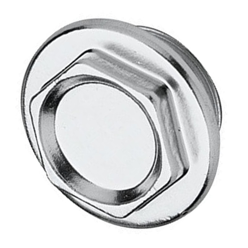 Tappo cieco zincato destro per radiatori in ghisa e acciaio 1"1/4 RR 540DX114