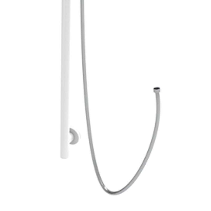 Saliscendi doccia verticale 120 cm bianco - Serie - Nylon Goman AN-030/01