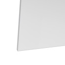Specchio fisso da 60X65 cm cromo satinato Goman D0042F/99