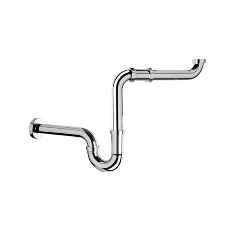 Sifone salvaspazio cromato 1”1/4 x Ø32 Goman D0130C/99