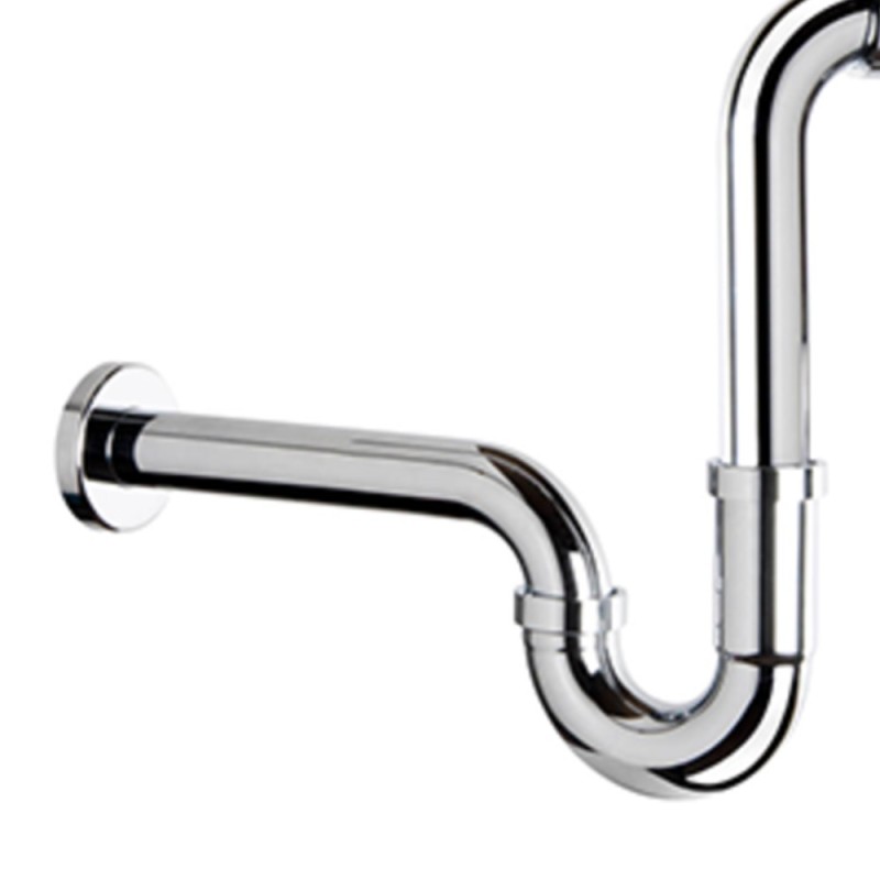 Sifone salvaspazio cromato 1”1/4 x Ø32 Goman D0130C/99