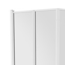 Box doccia 80X80X185H cm in polyglass Goman D0148C/01