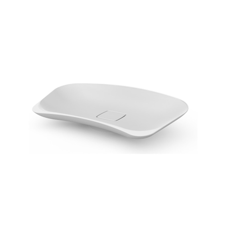 Lavabo d'appoggio Prime da 65 cm bianco opaco Goman PR-201/09