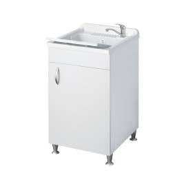 Lavatoio 50x50 cm bianco - Serie Eco Negrari 6003