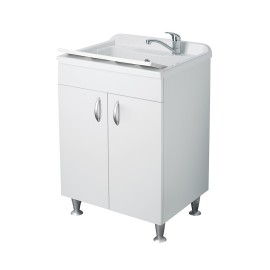 Lavatoio 60x50 cm bianco - Serie Eco Negrari 6002