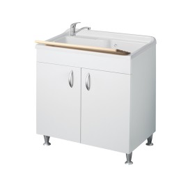 Lavatoio 80x50 cm bianco - Serie Eco Negrari 6010