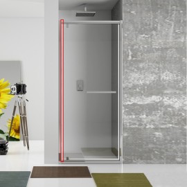 Guarnizione di ricambio verticale per anta battente 67-71 cm New Plus Idrobric RBGV30022