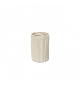 Portaspazzolino in plastica bianco crema colorado Feridras 106702