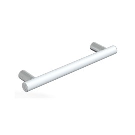 Maniglia di sicurezza 50cm bianca opaca con dettagli cromati - Serie Mia Goman MIA-M50/30