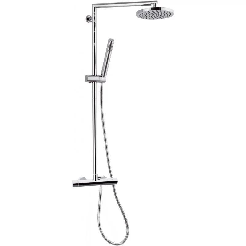 Colonna doccia termostatica minimale - serie minimal thermo Remer NT37B Colonna doccia termostatica minimale - serie minimal thermo Remer NT37B