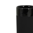 Bicchiere nero in ceramica - serie Black Aquasanit QH9100NE