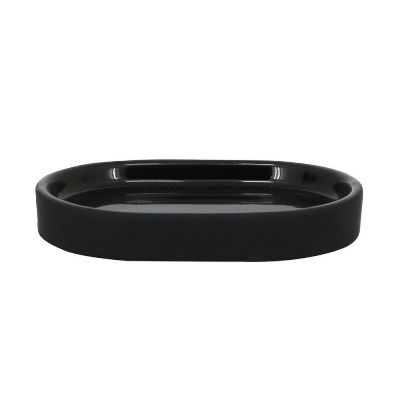 Portasapone nero in ceramica - Serie Black Aquasanit QH9110NE