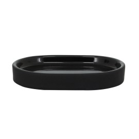 Portasapone nero in ceramica - Serie Black Aquasanit QH9110NE