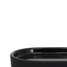 Portasapone nero in ceramica - Serie Black Aquasanit QH9110NE