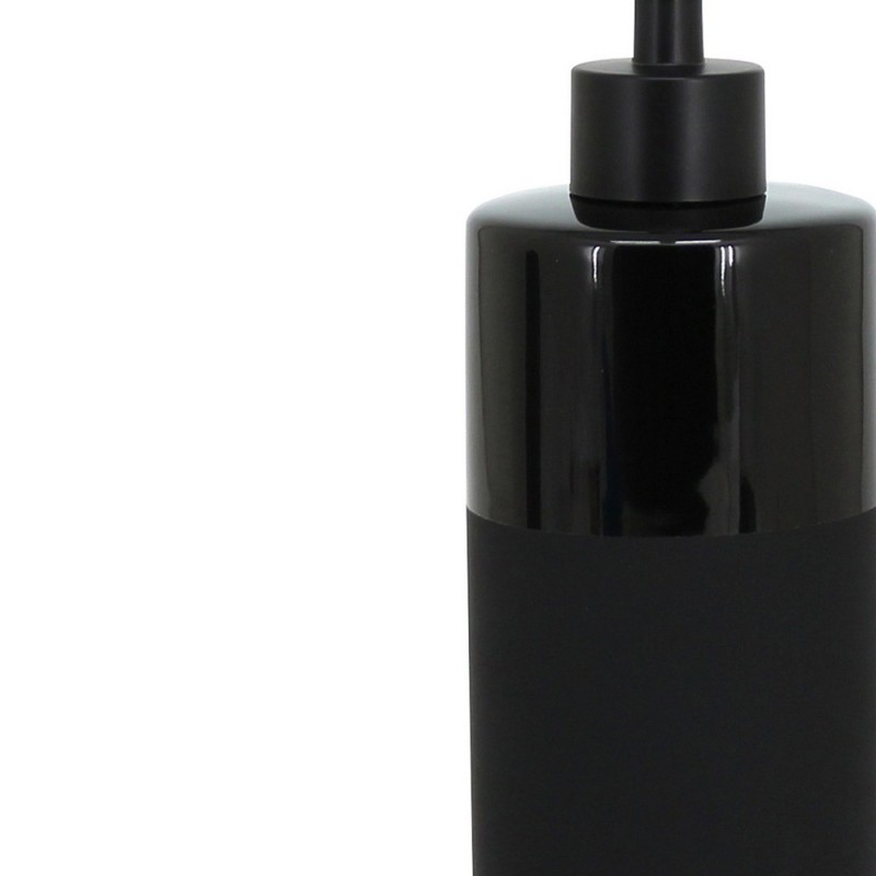 Dispenser nero in ceramica - serie Black Aquasanit QH9120NE
