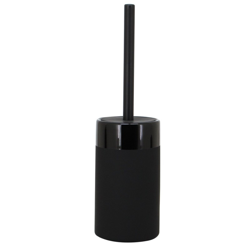 Portascopino nero in ceramica - serie Black Aquasanit QH9140NE