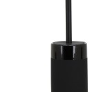 Portascopino nero in ceramica - serie Black Aquasanit QH9140NE