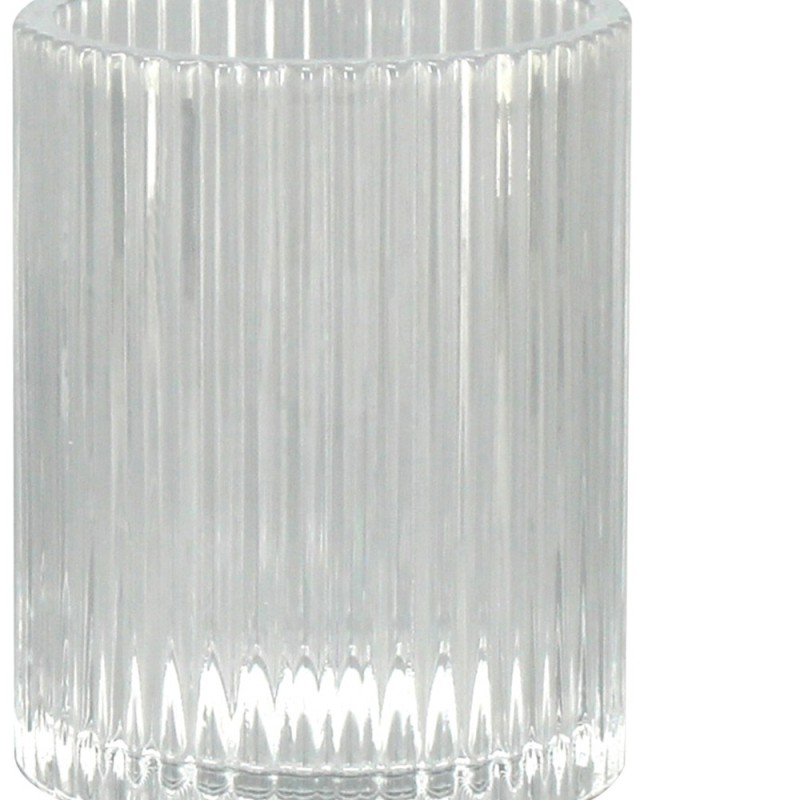 Bicchiere in vetro trasparente - serie Simple Aquasanit QL5100TR