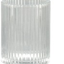 Bicchiere in vetro trasparente - serie Simple Aquasanit QL5100TR