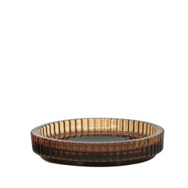 Portasapone in vetro ambra - serie Simple Aquasanit QL5110AM