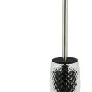 Portascopino in vetro trasparente - serie Ghiaccio Aquasanit QL8140AT