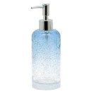 Dispenser in vetro azzurro sfumato - serie Drops Aquasanit QL2120AT