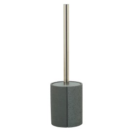 Portascopino in poliresina grigio - serie Pietra Aquasanit QI3140GR