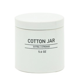 Barattolo in ceramica bianco con coperchio - serie White Aquasanit QI2150WW