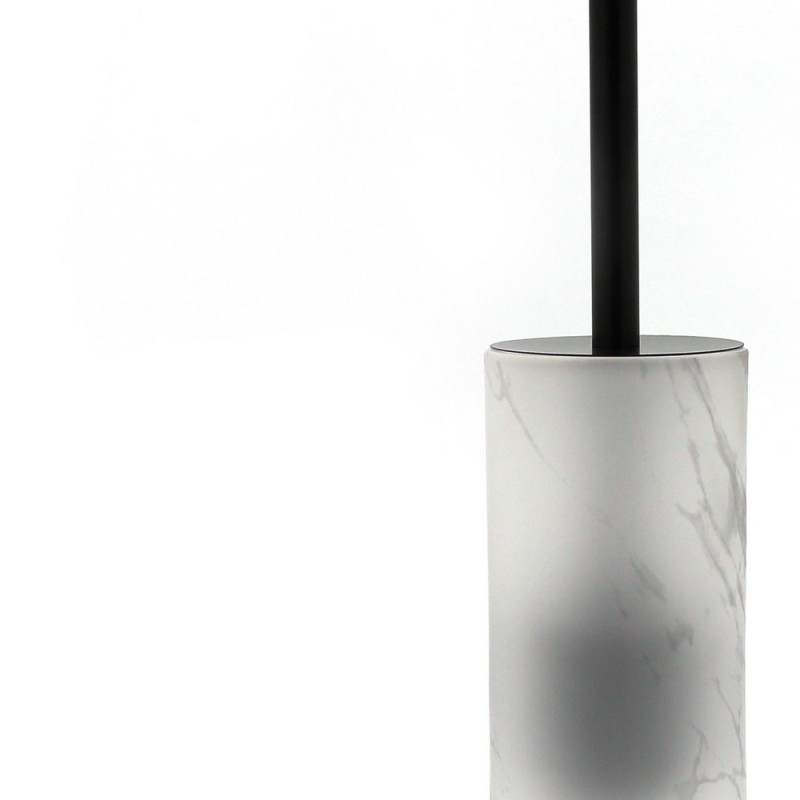 Portascopino in vetro satinato - serie Marble Aquasanit QL6140SA