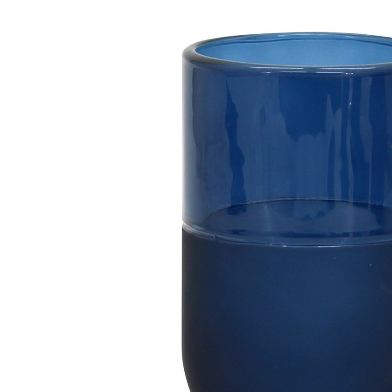 Bicchiere in vetro blu - serie Notte Aquasanit QI9100BL