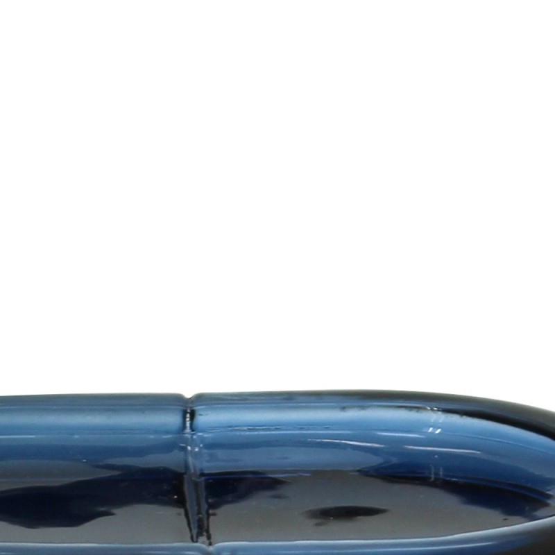 Portasapone in vetro blu - serie Notte Aquasanit QI9110BL