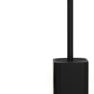 Portascopino in poliresina nera - serie Onice Aquasanit QI4140NE