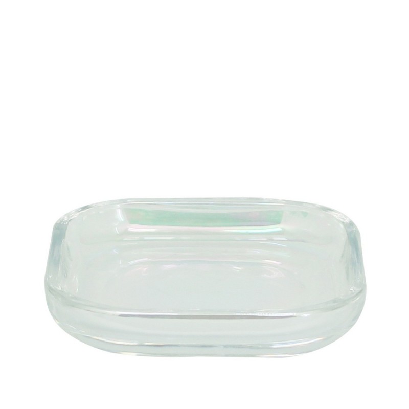 Portasapone in vetro trasparente - serie True Aquasanit QI8110TR