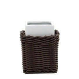 Bicchiere in ceramica bianco - serie Fibra Aquasanit QI6100WW