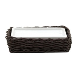 Portasapone in ceramica bianco - serie Fibra Aquasanit QI6110WW