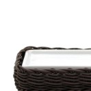 Portasapone in ceramica bianco - serie Fibra Aquasanit QI6110WW