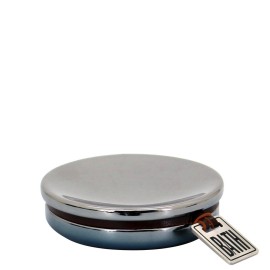 Portasapone in ceramica cromo/blu - serie Mirror Aquasanit QI5110CB