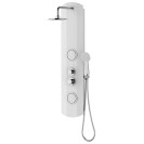 Pannello doccia ovale bianco - Serie Avana Idrobric SCACOL0179BI