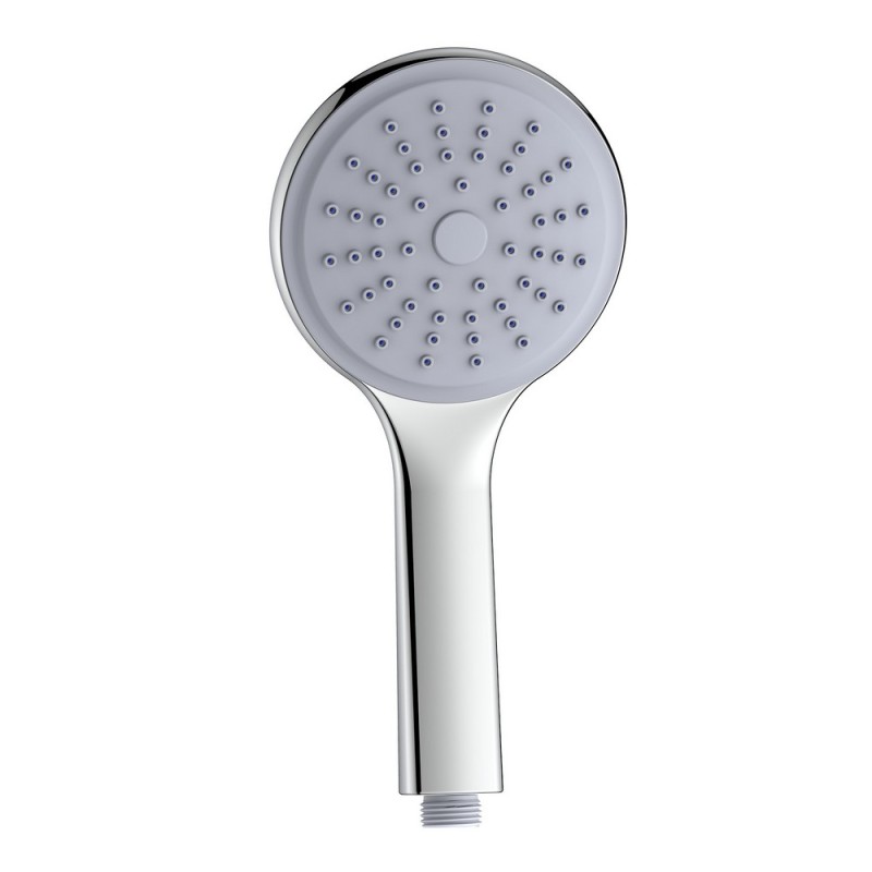 Doccetta cromata e grigia a 1 getto con sistema autopulizia calcare - Serie Kratos Idrobric SAPDOC0271CR
