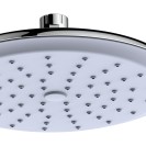 Soffione cromato e grigio con sistema autopulizia calcare - Serie Kratos Idrobric SAPSOF0089CR