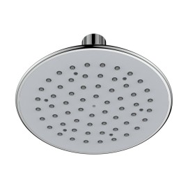 Soffione in abs cromato e grigio - Serie Icaria Idrobric SAPSOF0090CR