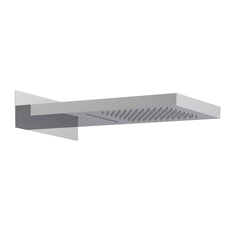 Soffione a muro con funzione pioggia e cascata - Serie Arcadia Idrobric SAPSOF0094AC