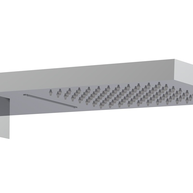 Soffione a muro con funzione pioggia e cascata - Serie Arcadia Idrobric SAPSOF0094AC
