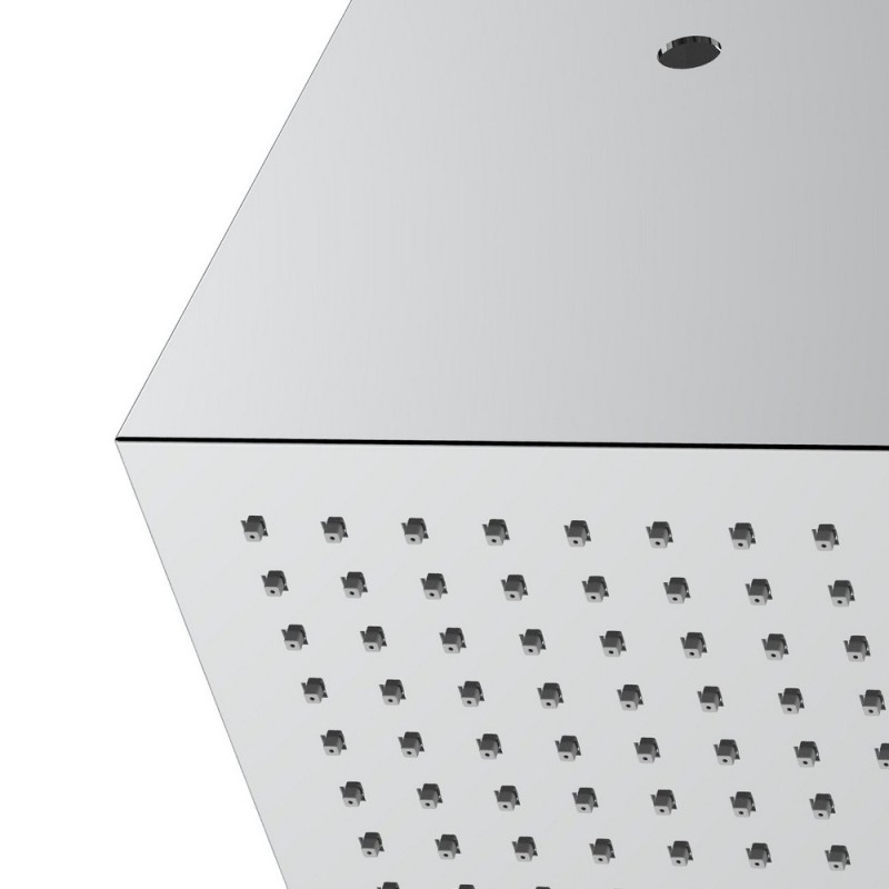 Soffione a muro quadrato 16x16cm - Serie Delfi Idrobric SAPSOF0097AC