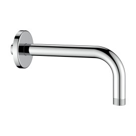 Braccio doccia tondo lungo 20 cm con rosone Idrobric SAPBRA0039CR