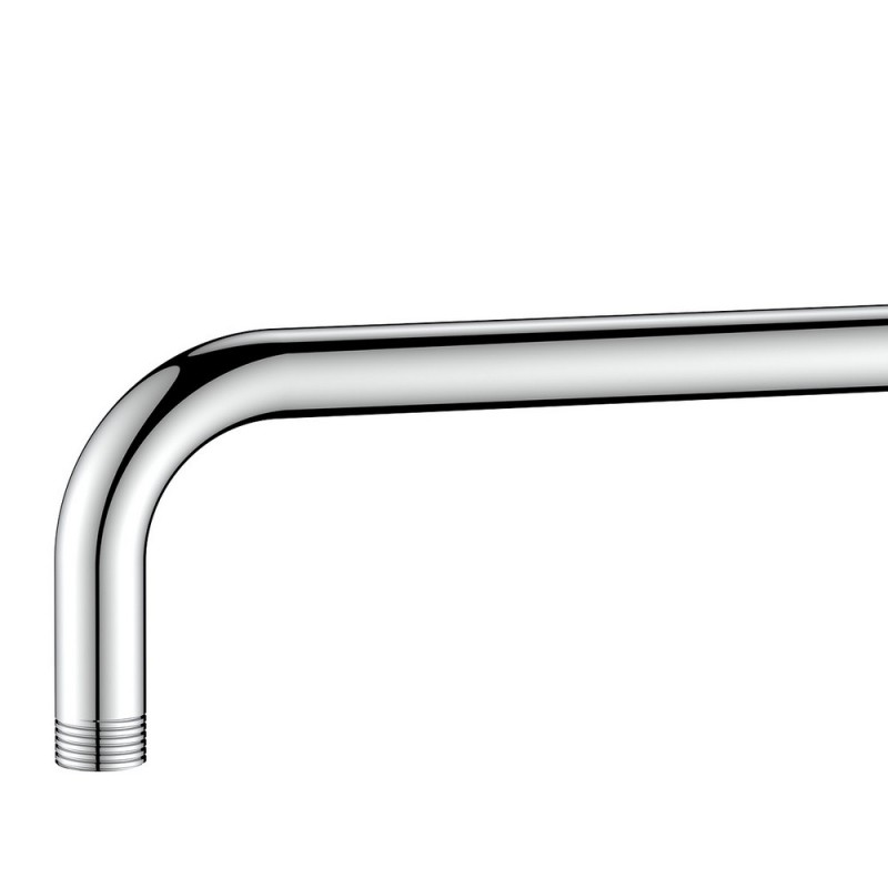 Braccio doccia tondo con rosone lungo 30 cm Idrobric SAPBRA0040CR